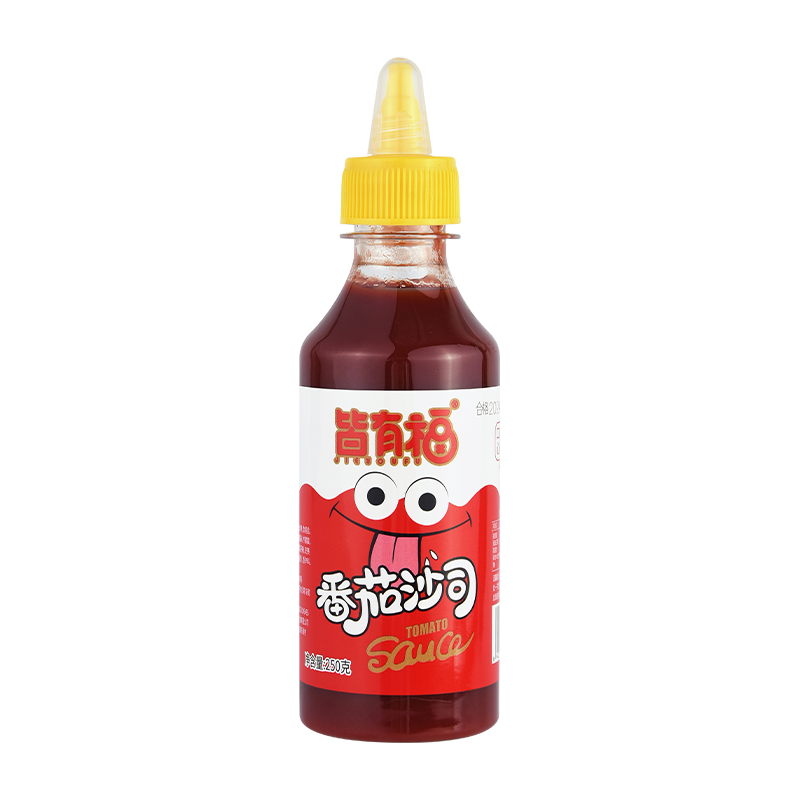 Mihin tilaisuuteen on 250 g muovinen puristuspullon tomaattikastike, ja miten sen siirrettävyys ja tiivistymisteho on?